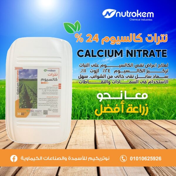 نترات كالسيوم 24%